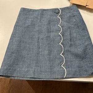 Chambray JCrew Skirt